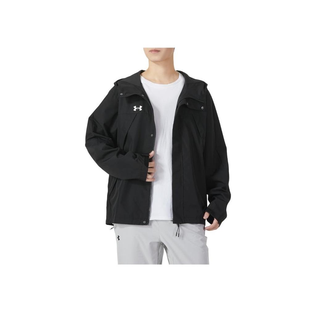 Under Armour Solid Color Logo Outdoor Training Running Long Sleeve Top Comfortable Mid Waist Long Pants Casual Sports Suit 23600401-001+21600705-001