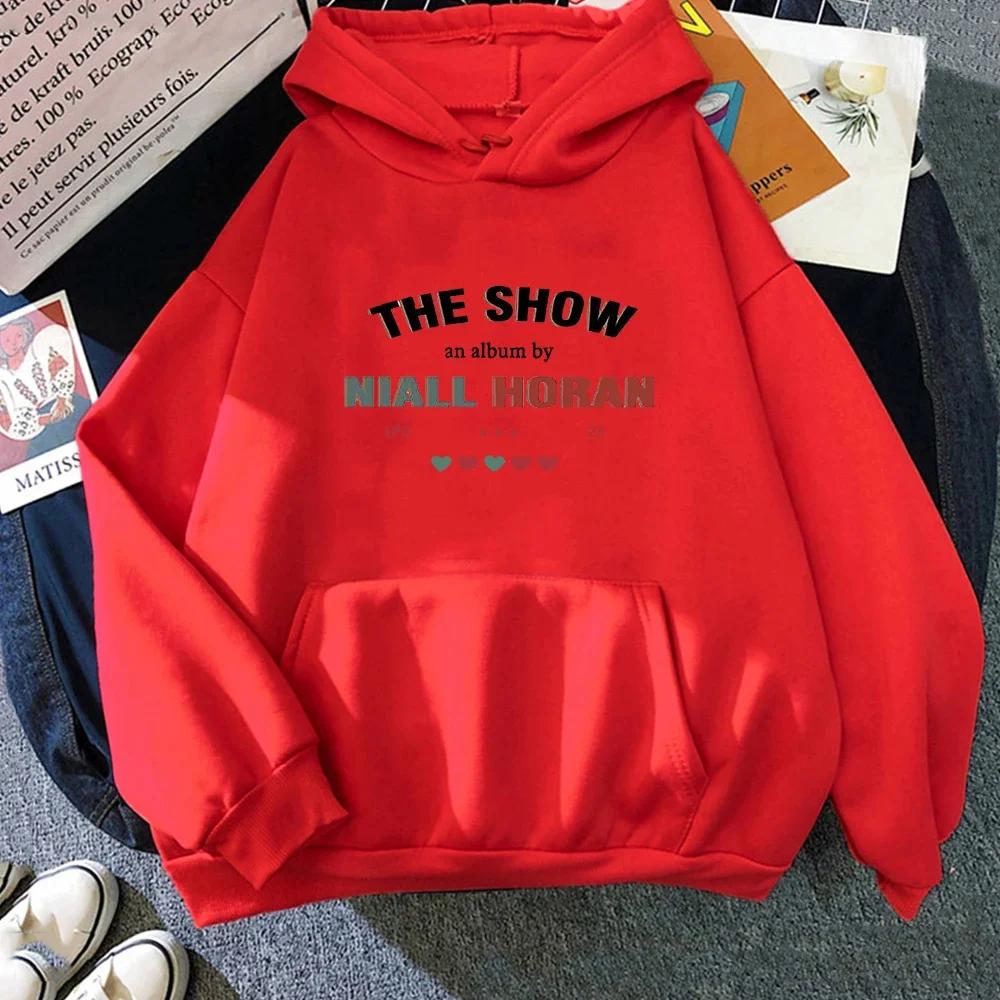 Streetwear Grafické Pánské Mikiny Niall Horan pro Muže/Ženy Mikiny s Kapucí Y2k Vintage Fleecová Mikina Grafický Streetwear