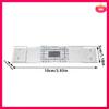 Crack Monitoring Record, 6Pcs Crack Measurement Tool, Crack Width Gauge, Clear Acrylic Corner Crack Comparison Caliper
