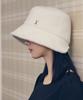 Bajal Va Studded Fleece Bonnet Hat White