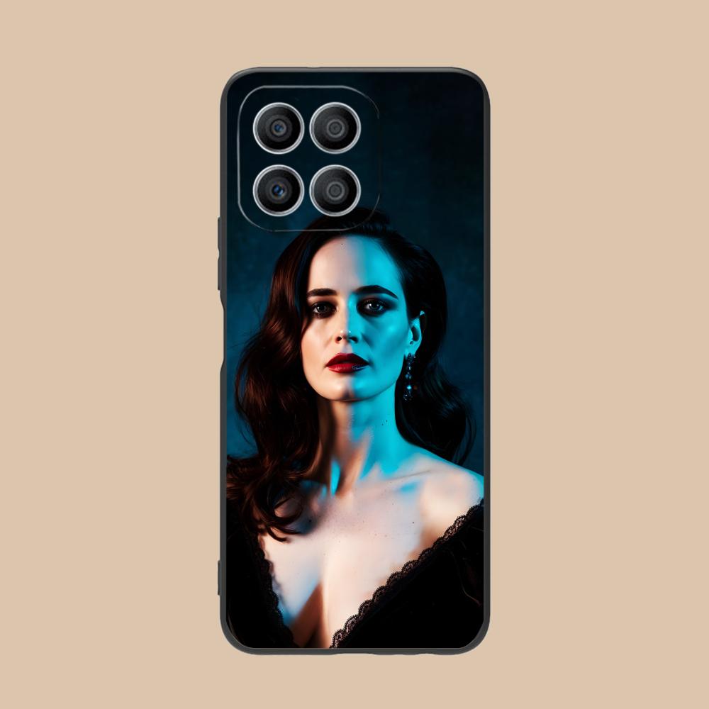 Eva Green Matte TPU Mobile Phone Case for Honor 90 80 70 60 50 30 20 10 9 8 7 Pro S SE Lite 5G Colorful Printing Cover