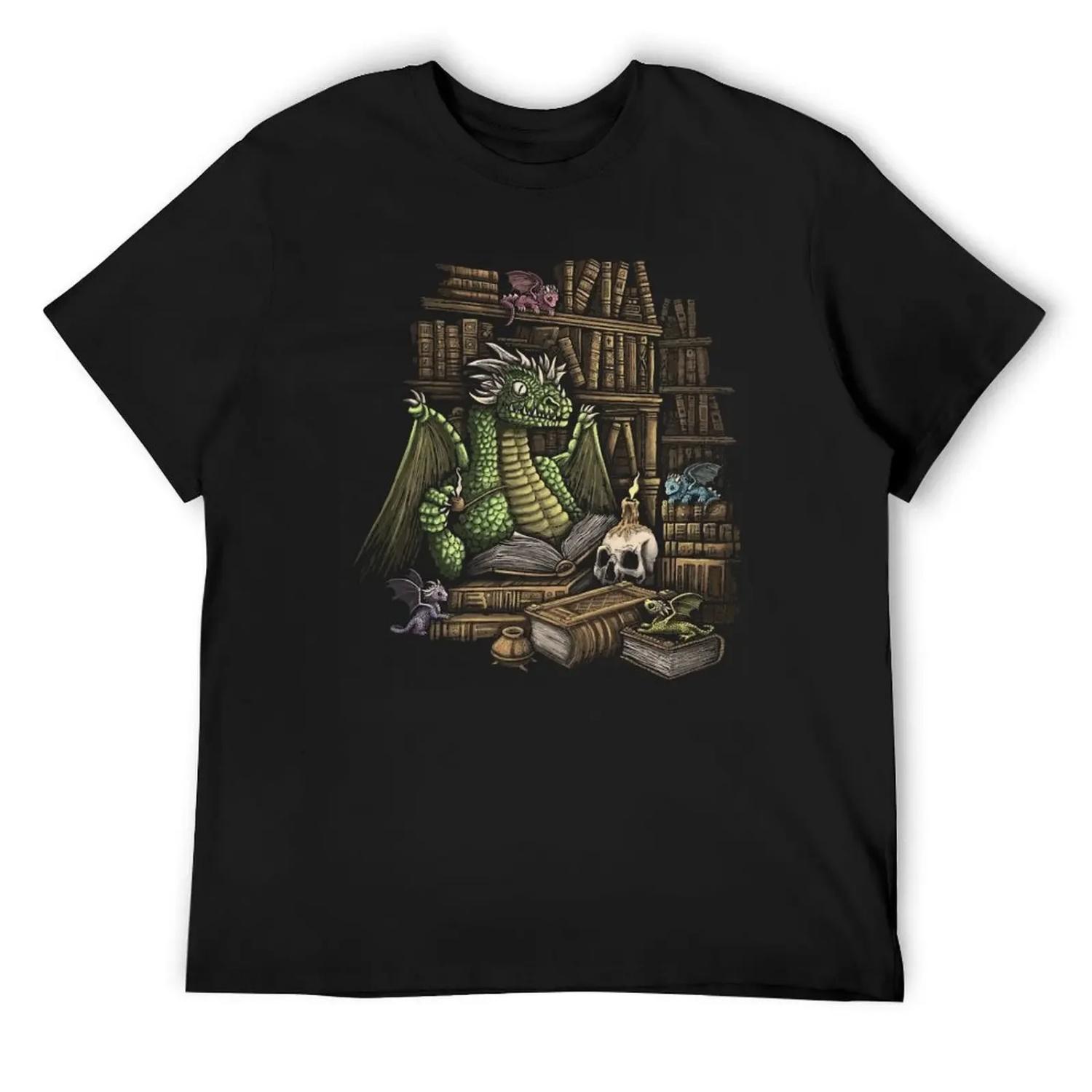 Book Wyrm T-Shirt Personalized t-shirt vintage clothes summer shirt plain mens t shirt graphic S