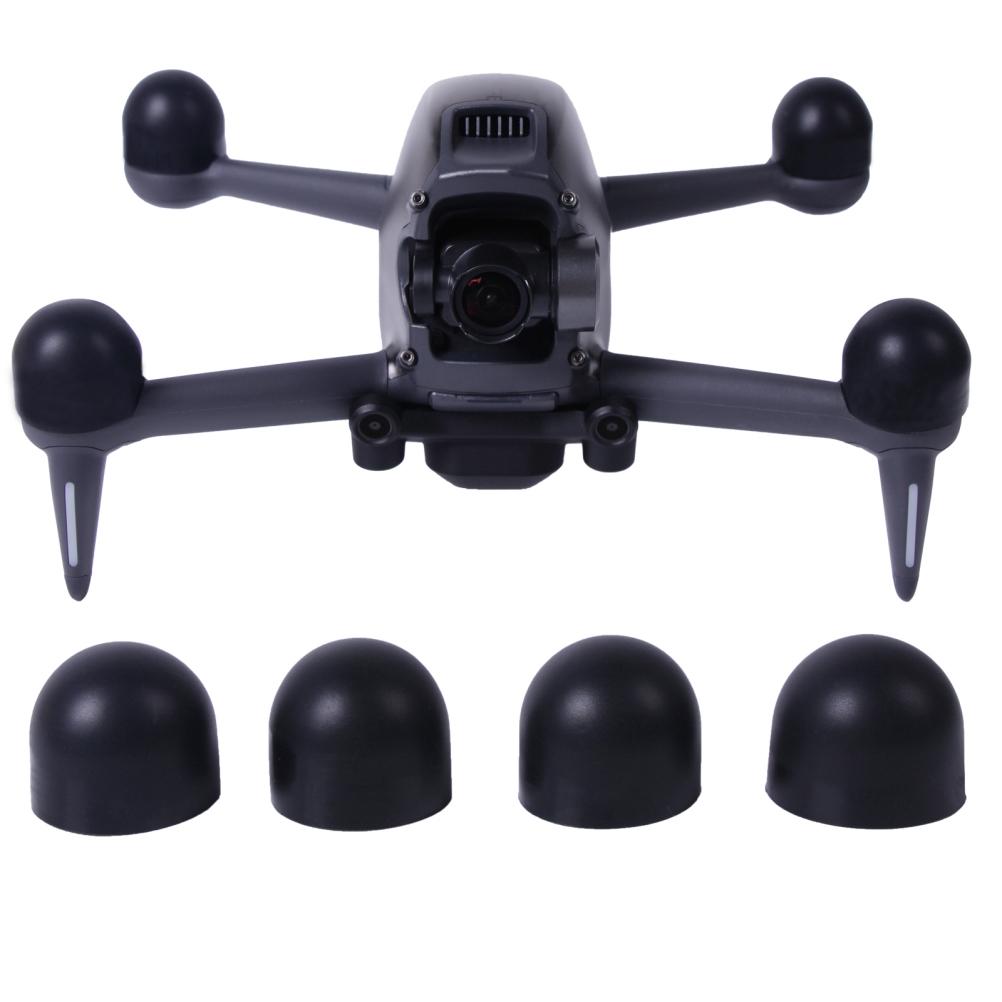 Silicone Motor Cover Dust Proof Protective Drone Accessories Compatible for DJI FPV Aircraft