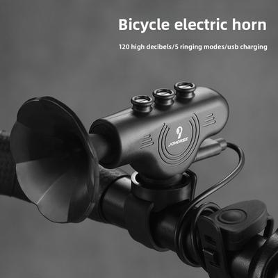 Fahrradverstellung, Elektrische Hupe, Superlaute Hupe, Elektrofahrzeug, Motorradladung, Elektrische Klingel, Fahrzubehör, Wasserdicht.