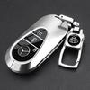 OQA4   Car Key Case Cover for Mercedes Benz C S A Class W206 W223 S350 C260 C300 S400 S450 S480 S500 Smart Key Holder Keychain