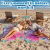 Tropical Floral Bath Towel - Vibrant Pink Design, Soft Absorbent, Perfect for Summer Relaxation, Adds Beauty To Your Beach Days