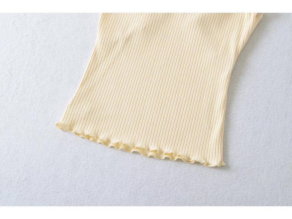 Women's Sweet Ruffle V-Neck Short Sleeve T-Shirt, Slimming Summer Base Layer Top 2025