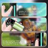 Wii Remote & Nunchuk Controller Set (2 Controllers) with Silicone Protective Case and Wrist Strap (White + Black)