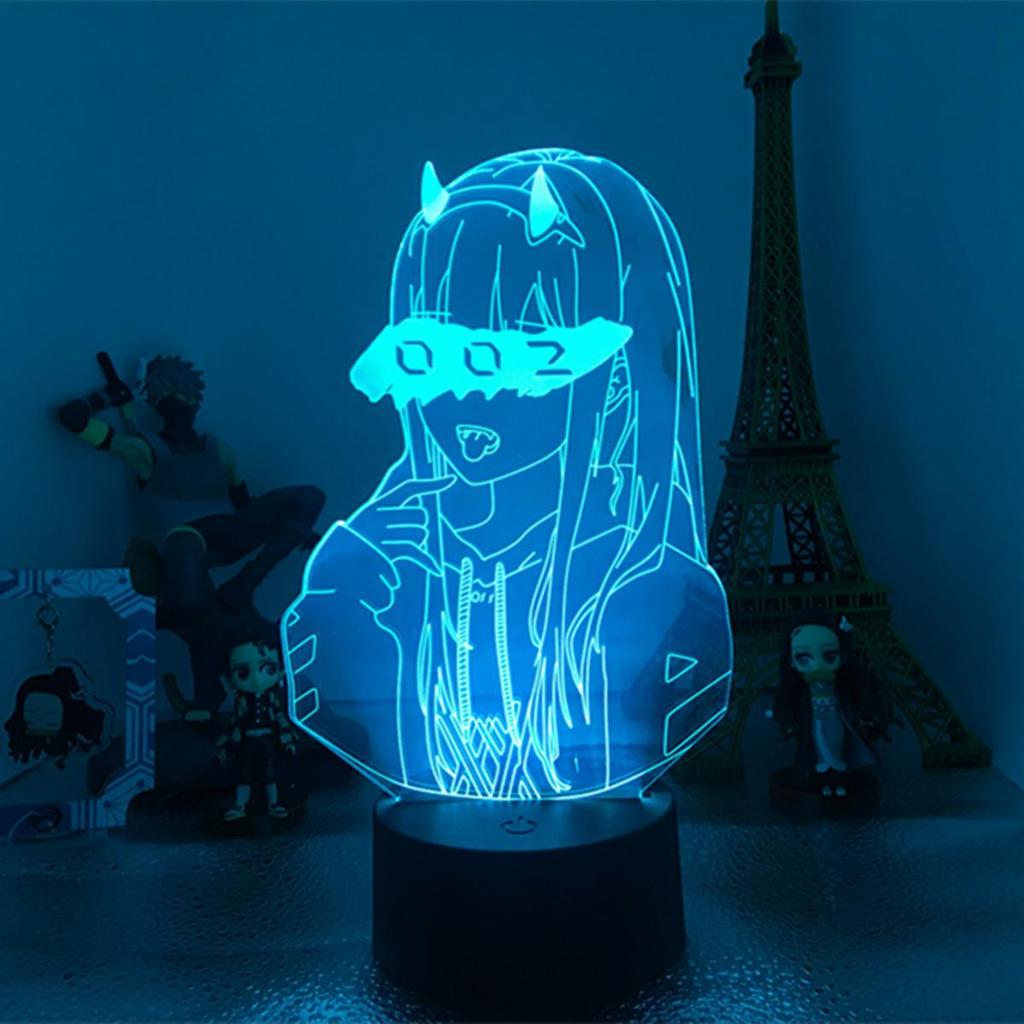 Lampada 3D LED A Forma Di Rana Con Telecomando, 16 Colori, Dimmerabile, Illusione Acrilica, Per Camera Bambini