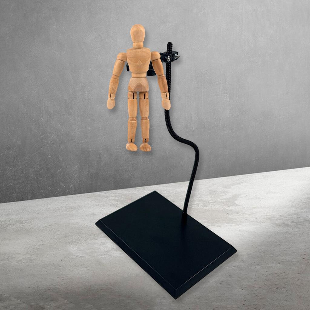 Flexible Snake Bone Bracket Stand Portable Hobby Display Stand with Flexible Spine for Action and Military Models