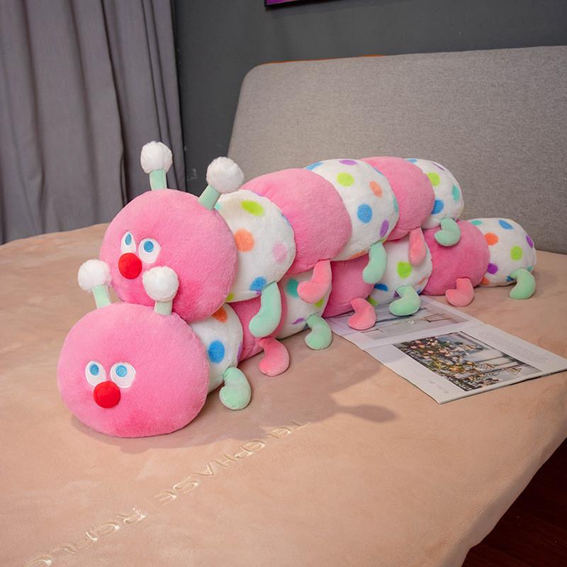 Design Long Animal Body Plush Toy Pillow With Soft Fluffy Cover Kids Room Gift