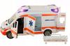 Auto Karetka Pogotowia Ambulans Światło Nosze Otwierane Drzwi Gumowe Koła