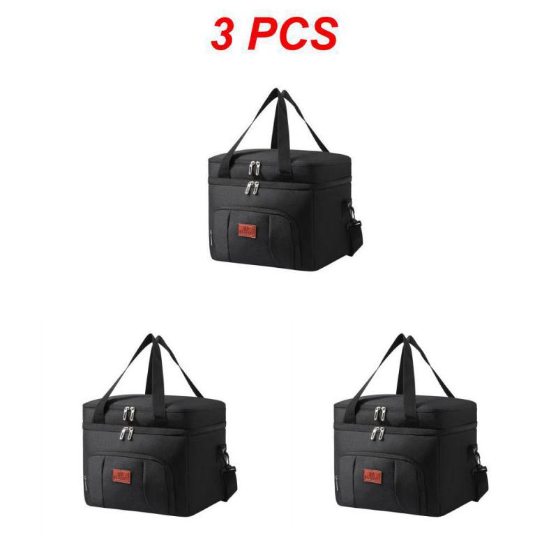 3 Stück 10/20L Kühltasche mit Hartschale Große isolierte Picknick-Lunchtasche Box Kühltasche für Camping Grillen Familie Outdoor