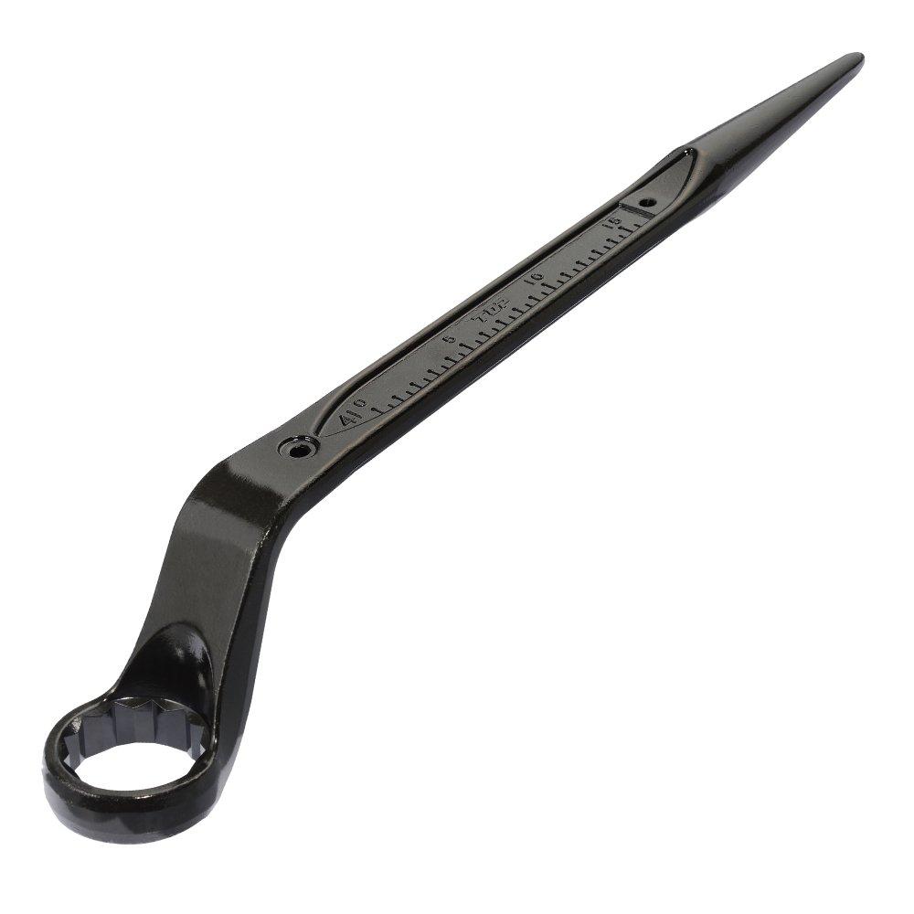 

TOP Wrench for Shear 41mm with Made in Japan (TOP) Open-End Bolts, Diameter, 67° Offset, Lightweight, Chisel, SM-41SB, Tsubame-Sanjo,
