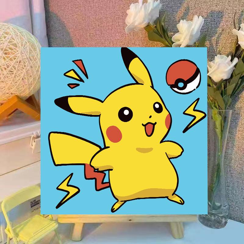 Crayon Shin-chan DIY Acrylic Colorful Kids' Healing Decorative Painting Set