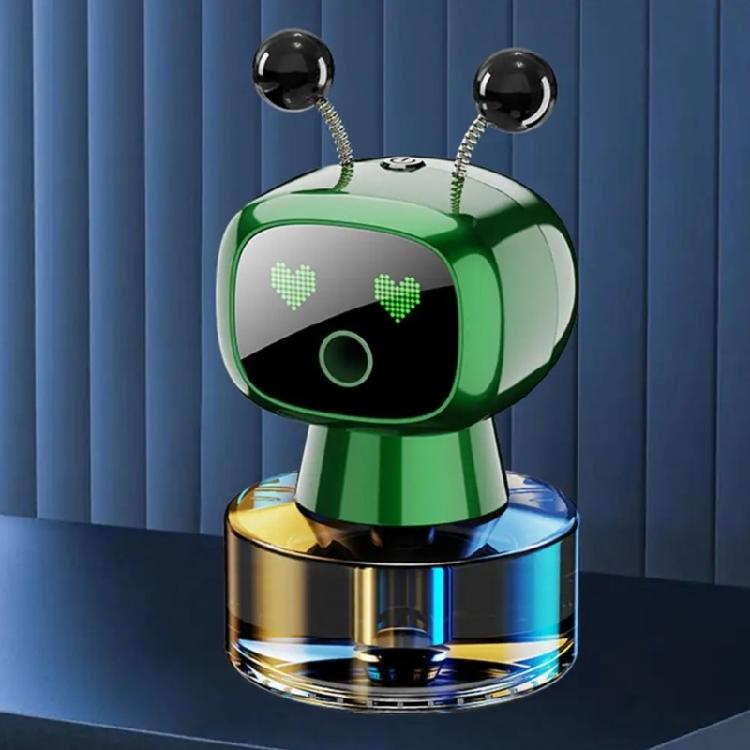Einzigartiger Roboter-Auto-Duftdiffusor mit intelligenter Erkennung, tragbarer Lufterfrischer, intelligente Duftanpassung für das Auto