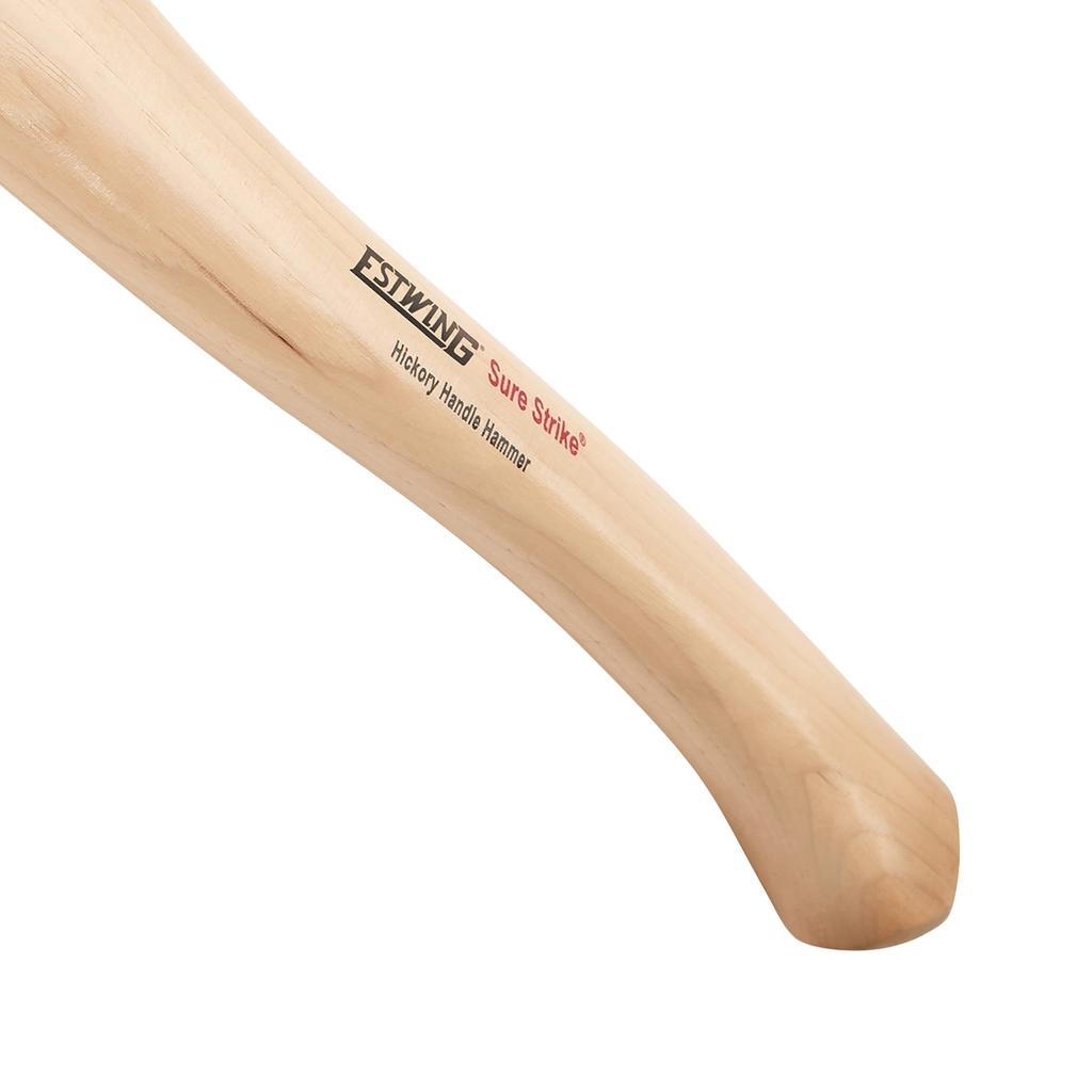 Estwing Sure Strike MRW25LM California Framing Hammer 25oz Straight Nail Puller Serrated Striking Face Hickory Handle