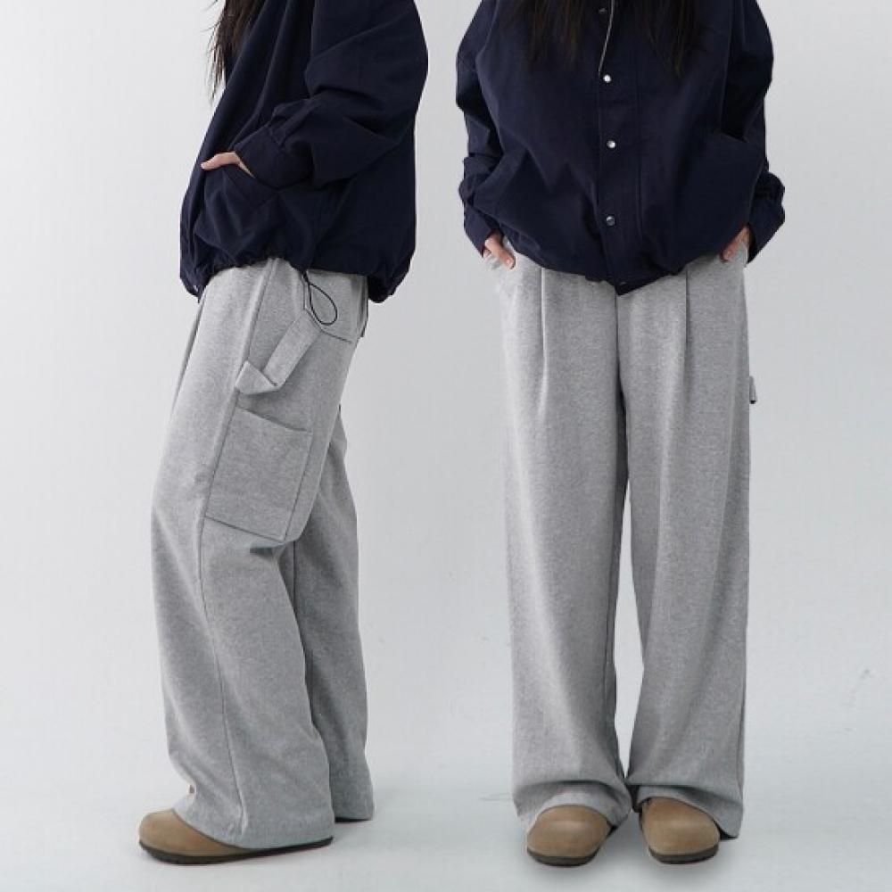Onl Women Carpenter Banding Pintuck Wide Pants Training Pants