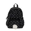 Women Polka Dot Nylon Backpack Casual Travel Daypack School Bag