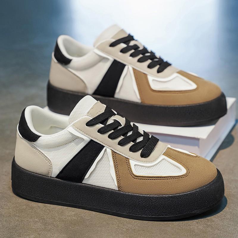 

Men s Shoes New Breathable Canvas Fashionable All-matching Platform Sole Sports Casual Skate 40
