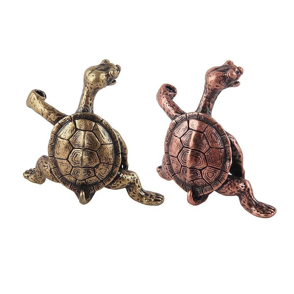 1/2pcs Mini Metal Turtle Shape Incense Stick Meditation Buddha Sandalwood Stick Holder Funny Animal Incense Holders Home Decor