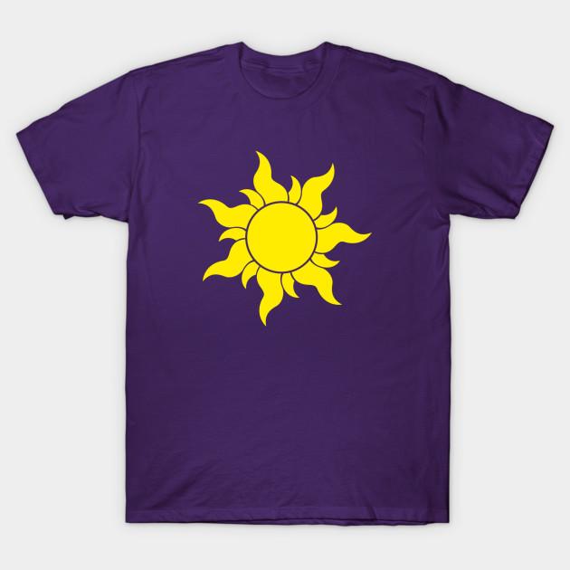 

Men Black Print T-shirt Tangled Sun (Large) No-Cut Transfer Paper Print Cotton Tshirt L фіолетовий