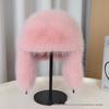 Custom Faux Fur Lei Feng Winter Hat with Earflaps - Thick, Warm, Outdoor Adult Hat with Color Options.
