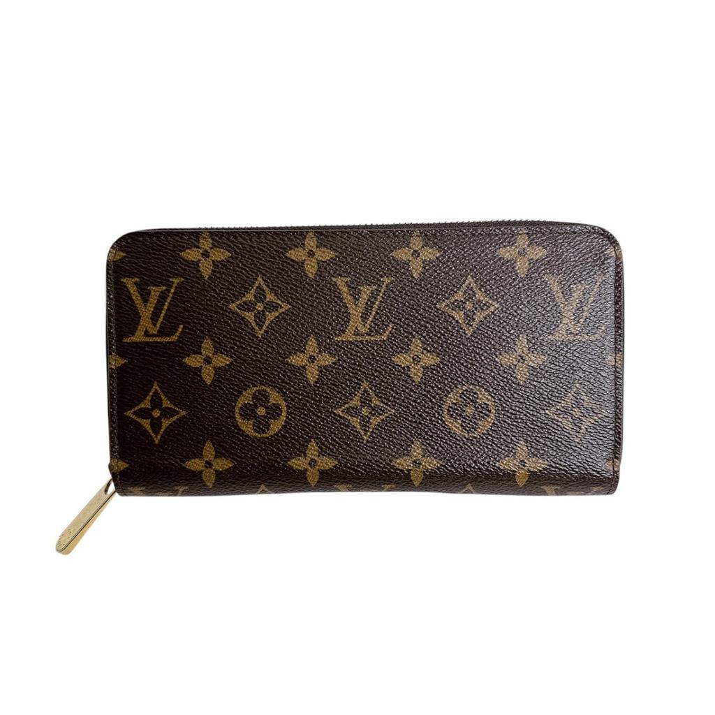 Louis Vuitton Monogram Zippy Wallet Long Wallet Purse Monogram Canvas  M42616 Used