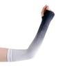 Gradient Color Arm Sleeves Ice Fabric Anti-UV Sunscreen Running Cycling Sleeve Outdoor Sport Cycling Arm Warmers For Men Women