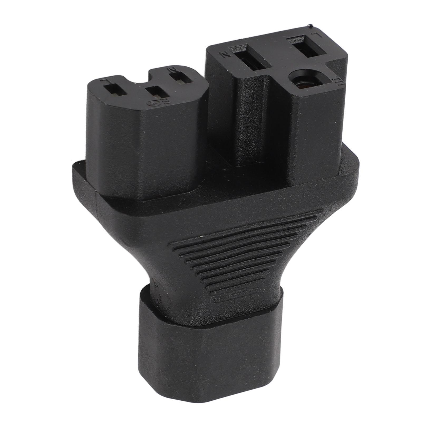 

Адаптер питания IEC320 C14 - C13 и 5-15R, разветвитель для розеток питания «папа - мама» для стола