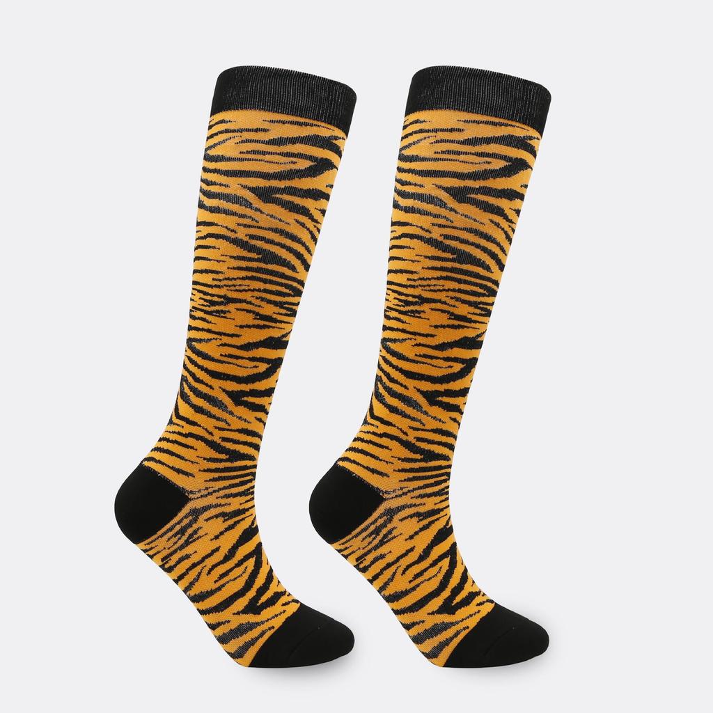 33 Styles: Sports Compression Long Socks - Elastic & Colored