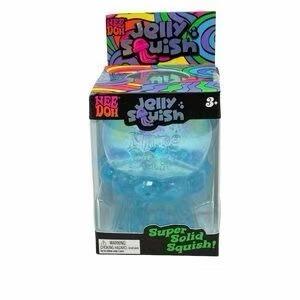 1 Stück Farben sind zufällignee Doh Quallen Knet-Gel Knet-Stressabbau-Spielzeug Schwingende Tentakel Sensorisches Entspannungsspielzeug