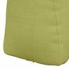 Back Cushion Light Green 45 x 24 x 50 cm Fabric