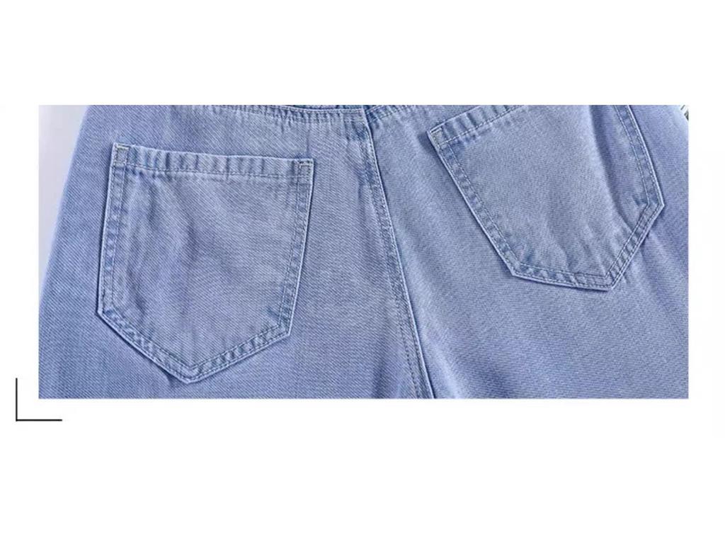 Women's High Waist Tencel Lyocell Wide Leg Jeans (Summer 2025)