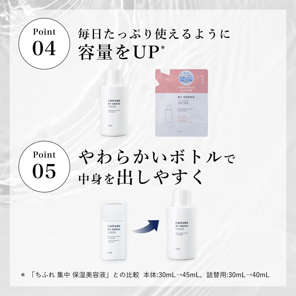 Chifure Intensive Moisture Serum N - Hydrating Skincare Essence
