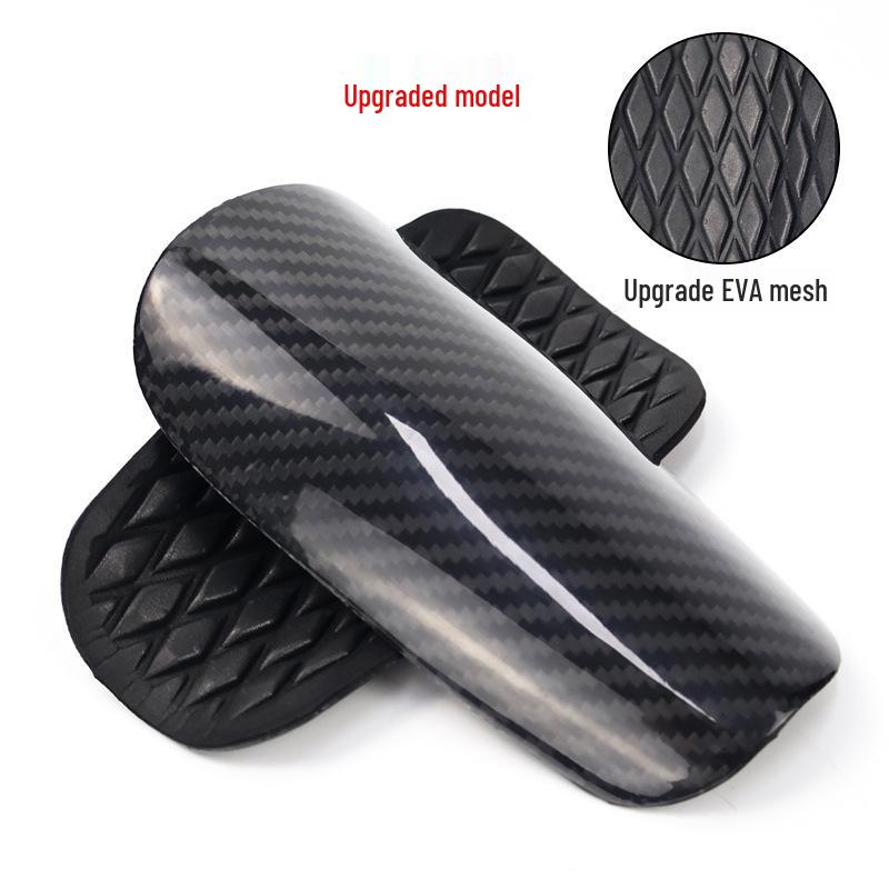 Ultra-Light Carbon Fiber Leg Guard for Football - Adult & Youth Calf Protector Insert чёрный