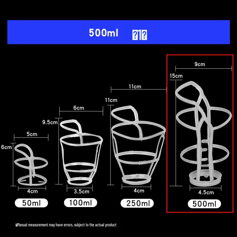 

Сітчастий чохол для інфузійних пляшок для пляшок для внутрішньовенних інфузій та фізіологічного розчину - Підвісний чохол для крапельниці, Підходить для 50/100/250/500 мл