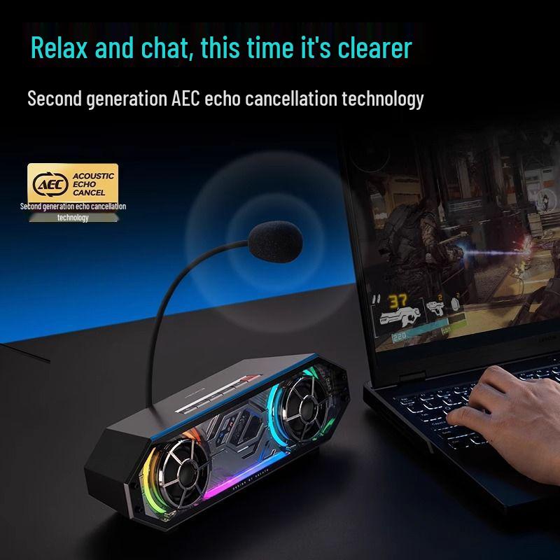 HECATE Edifier G2500BAR Desktop Gaming Bluetooth Speaker with Integrated Microphone