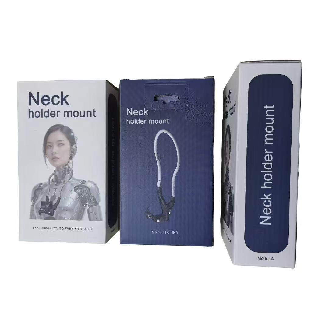 

Universal Silicone Phone Lanyard: Quick-Switch Horizontal/Vertical Mount for Neck - Flexible for Live Streaming