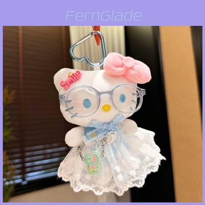 Sanrio Hello Kitty Plush Keychain With Lace Princess Dress For Girls And Collectors