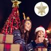 Christmas Light with Rotating Snowflake Projector, 3D Glitter Projector for Tree