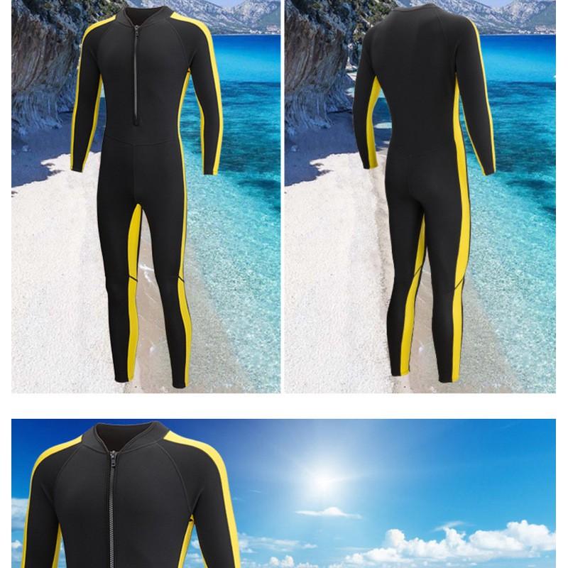 2mm Full Body Wetsuit Adults Diving Snorkeling Swimming Thermal Insulation Chloroprene Neoprene Unisex