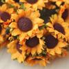 100pcs Handmade Artificial Sunflower Paper Flower Realistic Fake Flower  Wedding