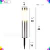 Raatel LED Solar Set of Pole Solar Lights for Outdoor Garden Lights, 2, Lights, Use, Waterproof, Bright, Stylish,