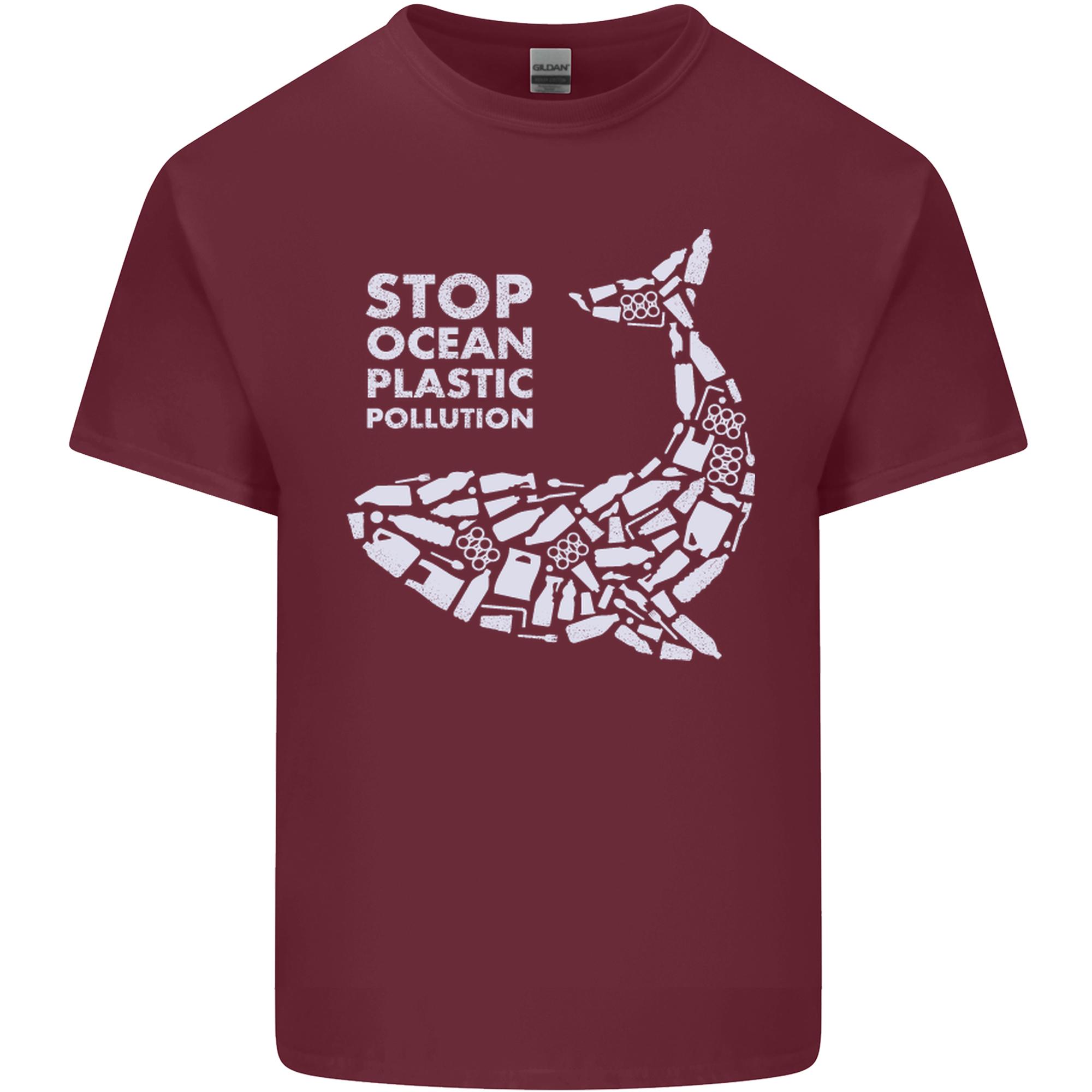 Stop Ocean Plastic Pollution Climate Change Unisexs Light Cotton TShirt S