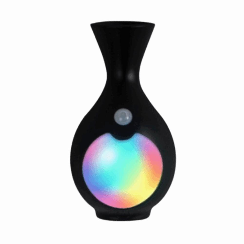 Christmas Vase Shape Night Light No Drilling Wall Decoration Magnetic Wall Light Bedroom