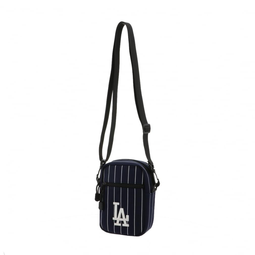 

League Shoulder Bag Striped Shoulder Bag LA Navy [Major Baseball] LA-SD35