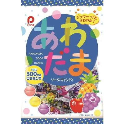 PINE Awadama 120gFeaturesThree Assorted Flavors: Pineapple, Popular Grape, and Juicy Apple; Each Ba FeaturesThree Assorted Flavors: Pineapple, Popular