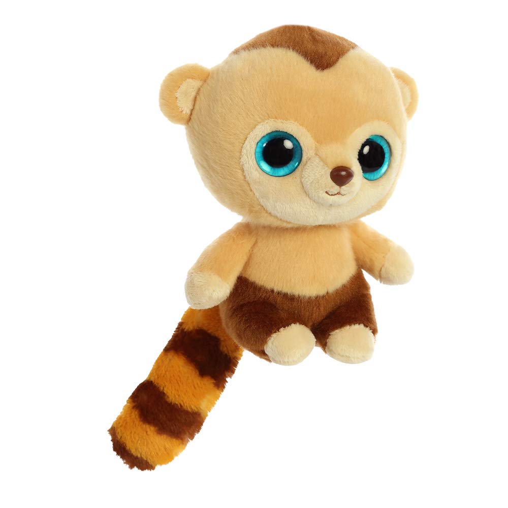 Aurora YooHoo Friends M Roodee Cappuccino Monkey M Colorful Animal Motif Plush Toy 611146 & YooHoo&Friends