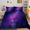 Shopify Can Star Animal Digital Printing Polyester Bedding Two Three Piece Set